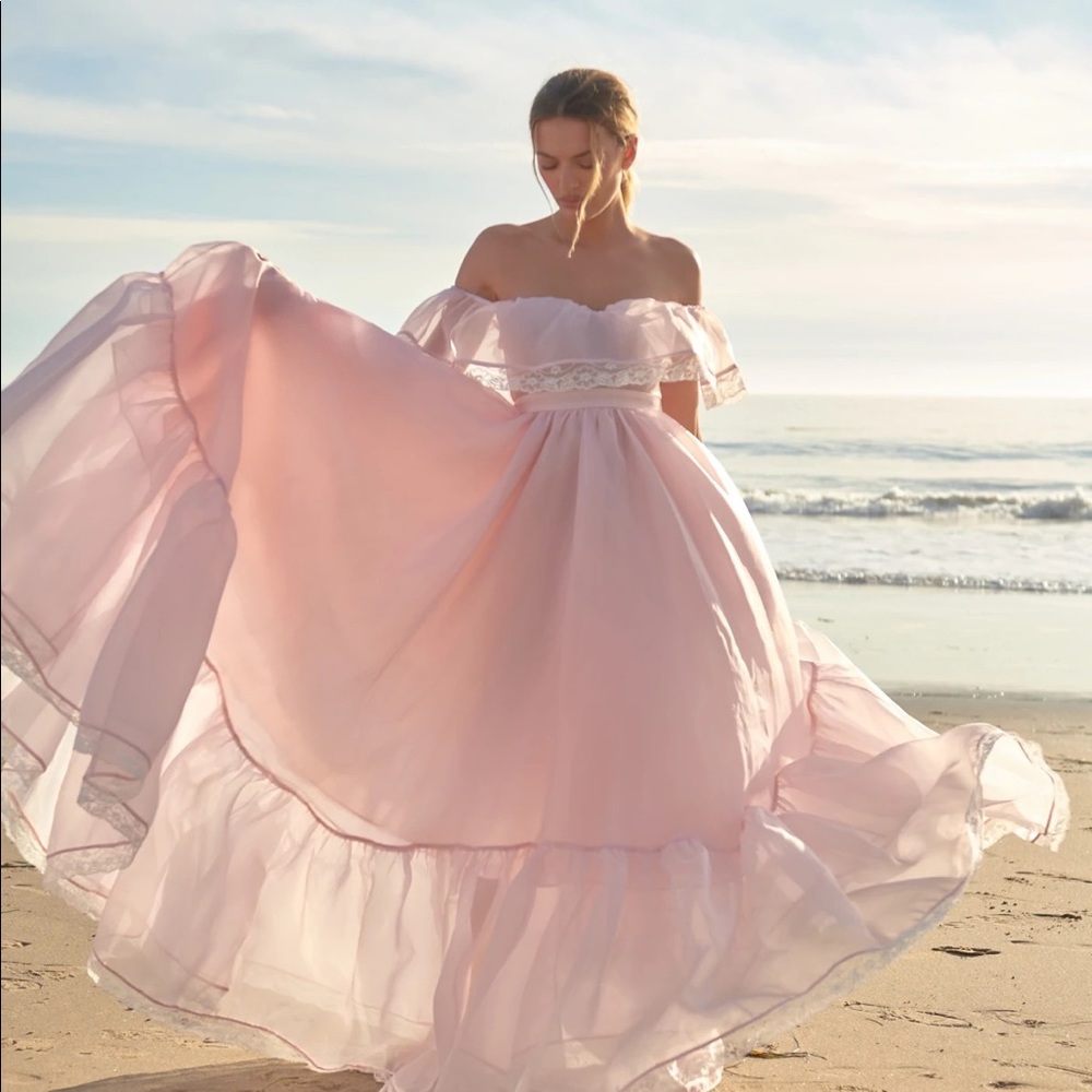 Selkie Romance Novel gown size XS (high waist measures 26.5 with no stretch)